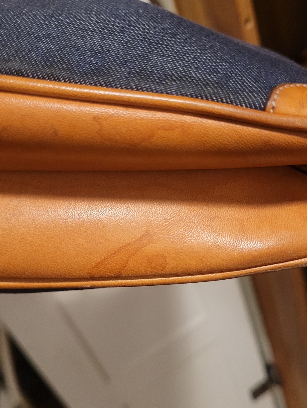 Vintage Coach Hamptons Denim Clip Hobo Bag Small Y2K 90s - Picture 8 of 16